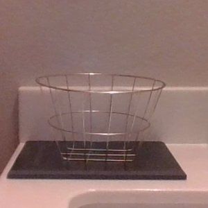 Gold basket